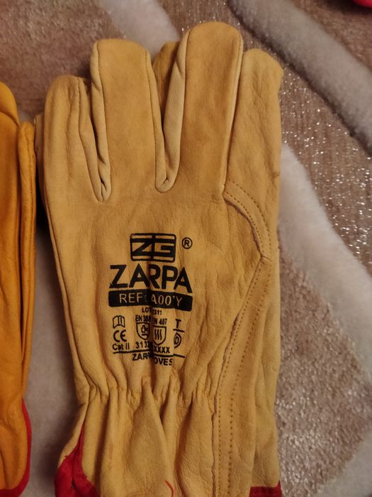 Рукавиці шкіряні робочі