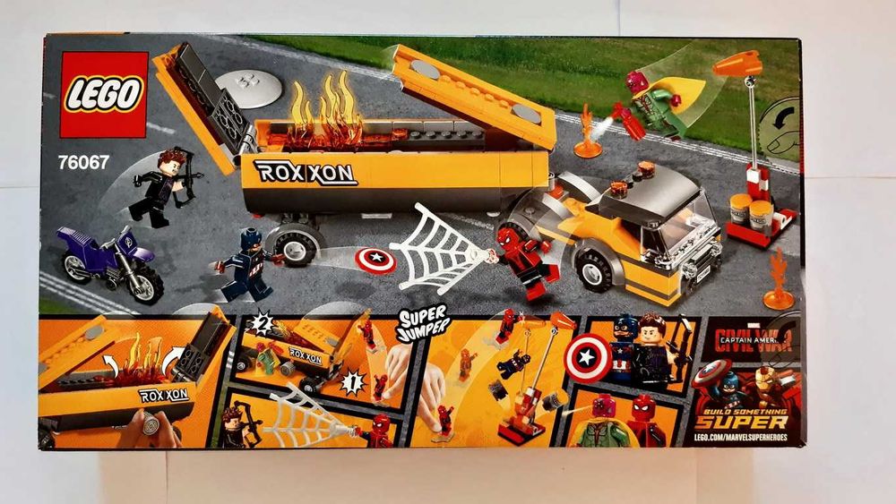 LEGO Super Heroes Marvel Spider-Man 76067 Tanker Truck Takedown selado