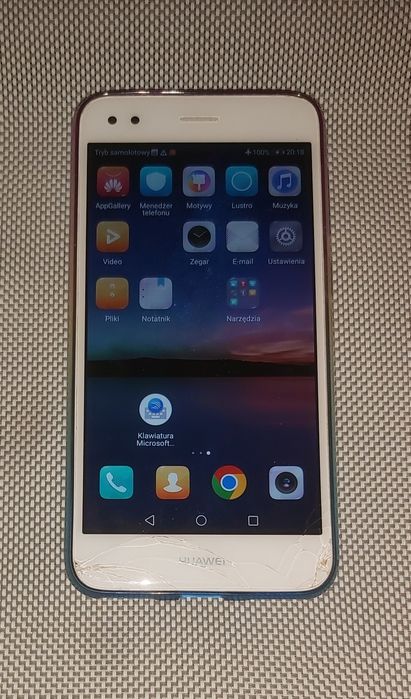 Smartfon Huawei P9 mini andoid z etui biały dual sim telefon