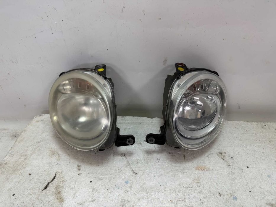Lampy przednie fiat t500