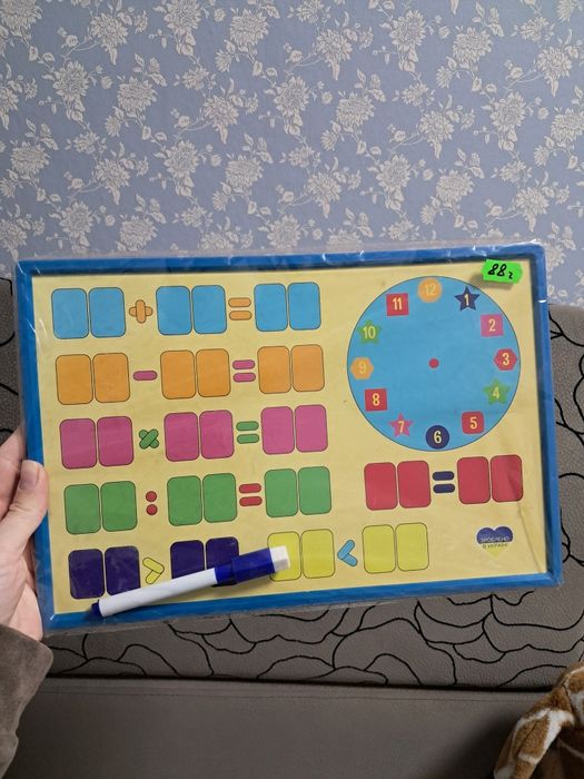 Дошка для лічби металева