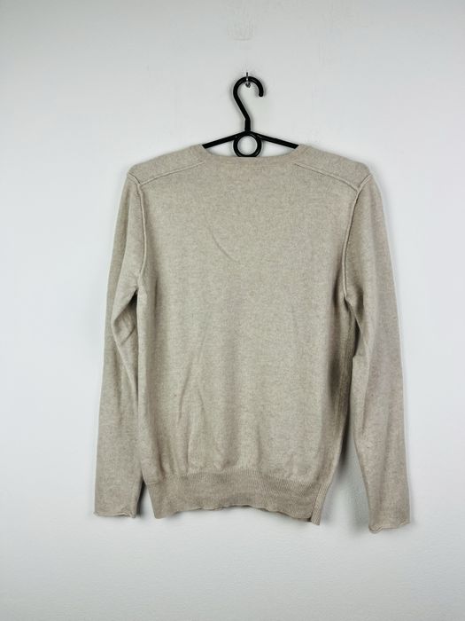 Beżowy sweter damski kaszmirowy Filippa K rozmiar XS fit S crewneck