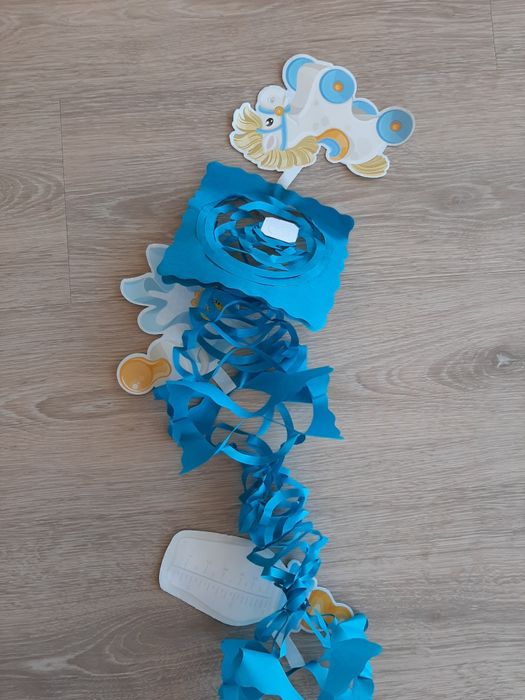 3 artigos de decoração babyshower menino