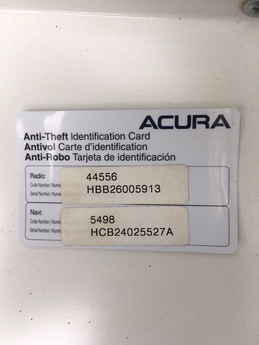 Блок навигации акура мдх модуль привод DVD GPS Acura MDX + код Киев