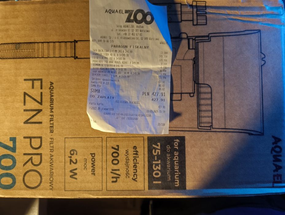 Akwarium 35L Aquael leddy 40 XL