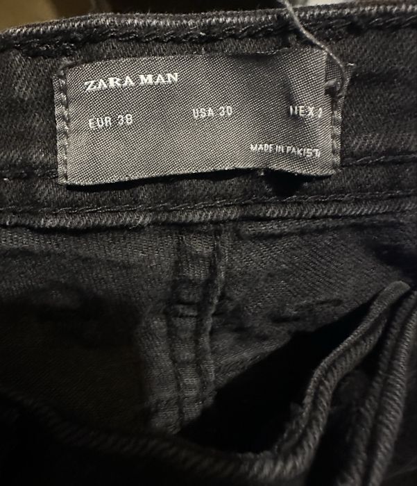 Calça preta Zara Man
