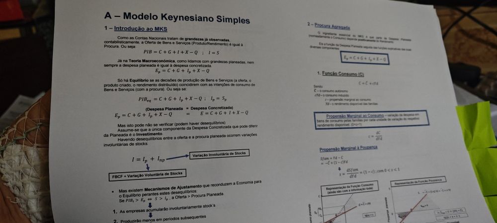 Macroeconomia - testes
