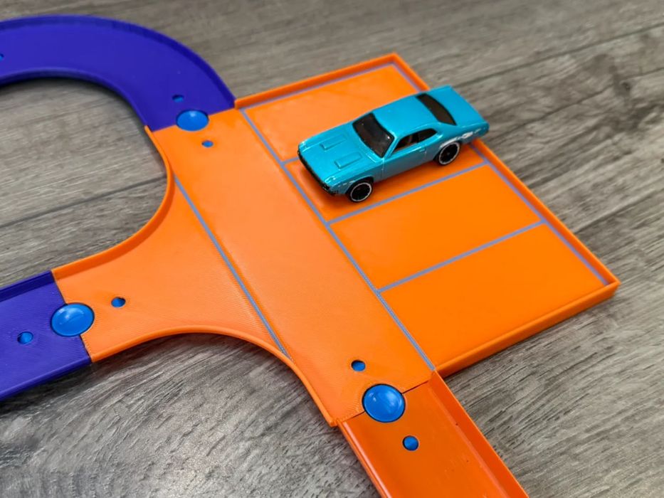 Cruzamento e Estacionamento para Pistas Hot Wheels