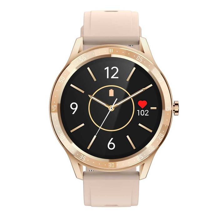 SmartWatch S32 tętno, ciśnienie, O2, kroki, powiadomienia.