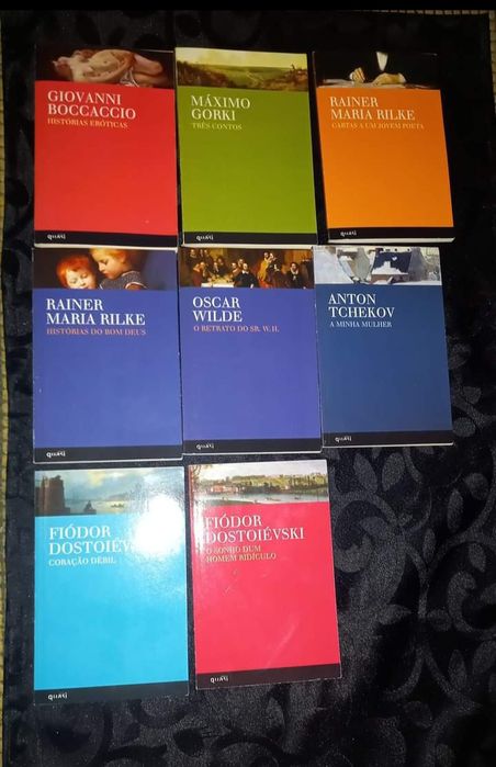 Colecção de 8 livros