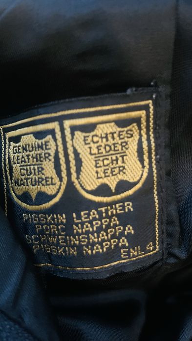 Spódnica skórzana czarna