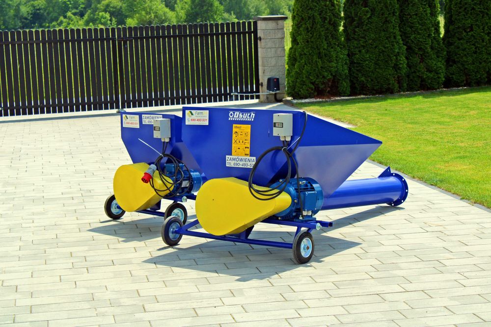 NOWA Żmijka fi 100 fi 140 fi 200 Podajnik ślimakowy Podajnik do zboża