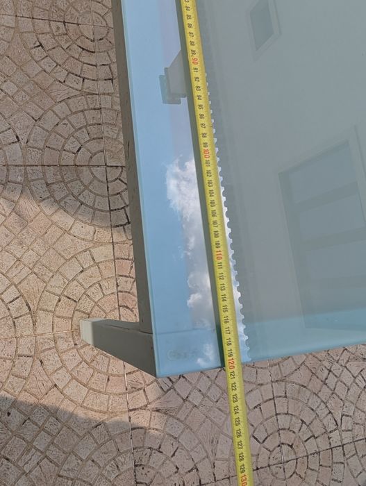 Mesa em vidro temperado centro de sala