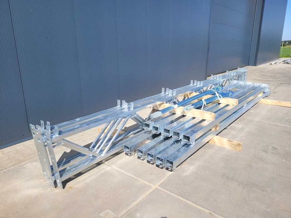 6x12 Konstrukcja stalowa BEZ POZWOLENIA na budowę I BEZ ZGŁOSZENIA