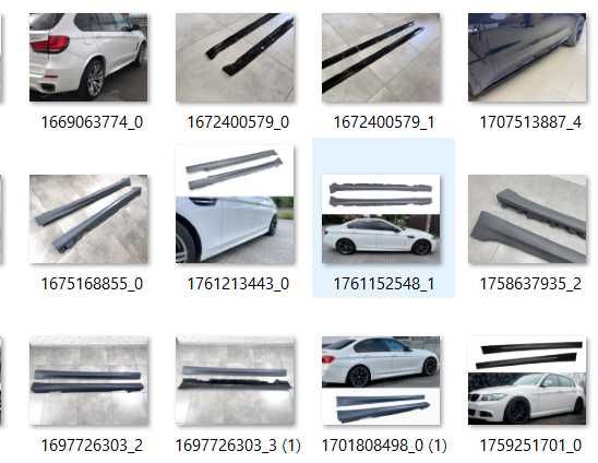Накладки на пороги BMW 5 G30 F10 G60 3 F30 E46 E90, X5 F15 X5M F85 X6 F16 X5 G05 X5M F95 AMG Mercedes E W213 S W222 Volkswagen Golf 7 7.5 БМВ ГОЛЬФ