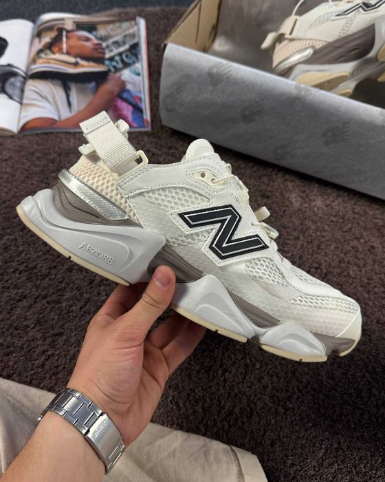 !SALE! New Balance 9060 Summer Mule Off White Premium 40 41 42 43 44 45 літні сіткак