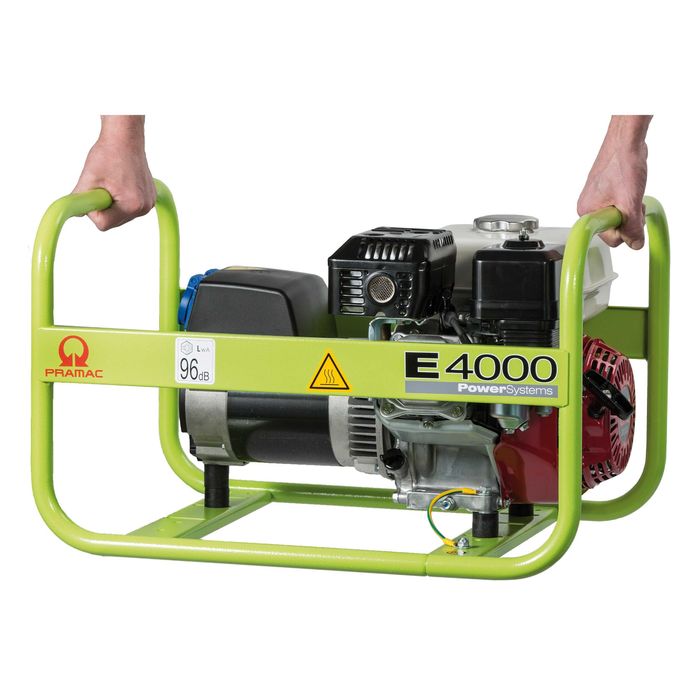 Генератор PRAMAC E4000. HONDA GX200. 3.1KW. Італія. Для котла