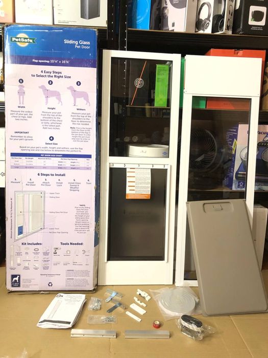 Дверцята для кота, собаки в розсувні двері від PetSafe