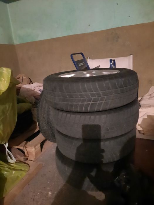 Alufelgi z oponami zimowe
