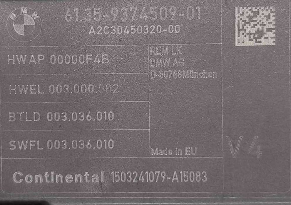 Módulo Eletrónico 61.35-9374509-01 - BMW 1