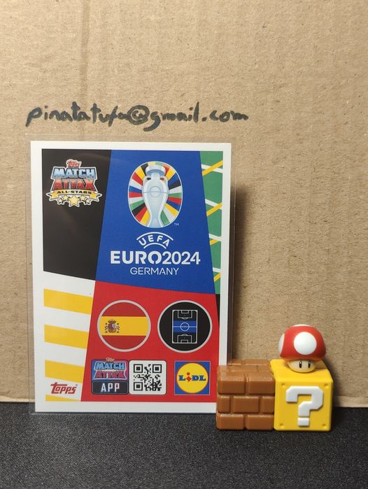 Carta Topps Marco Asensio – Euro 2024 (Seleção de Espanha)