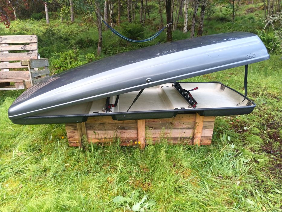 Box bagażnik dachowy Skiguard 850