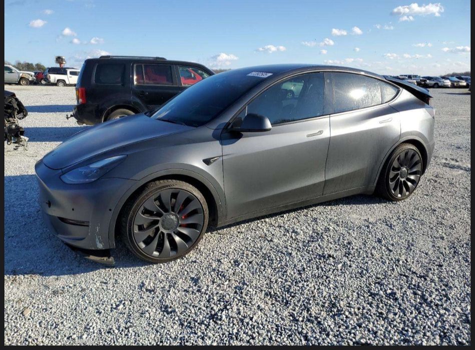 Крыло дверь Tesla Model Y Performance разборка