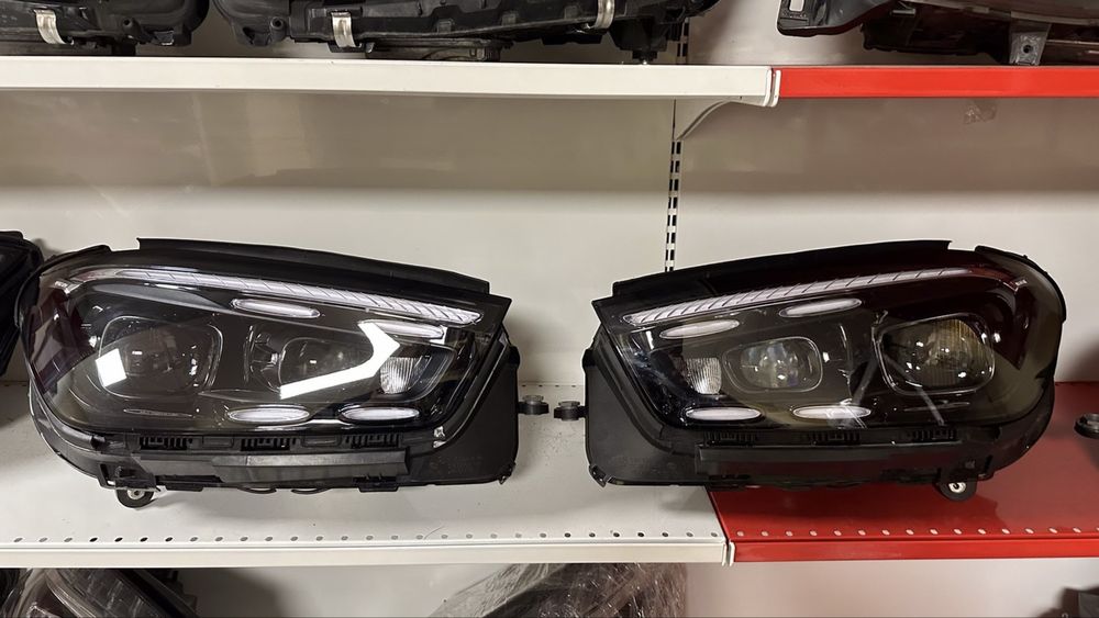 Новые Фары оптика Мерседес Multibeam GLS X167 GLE 167 оригинал 100%