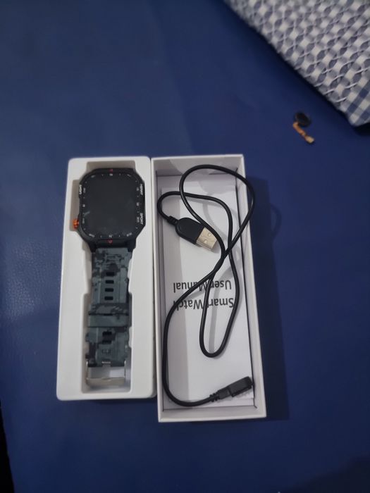Smartwatch TAOMELY 1100mAh – 20–30 Dias de Bateria, IP68, 100+ Modos D