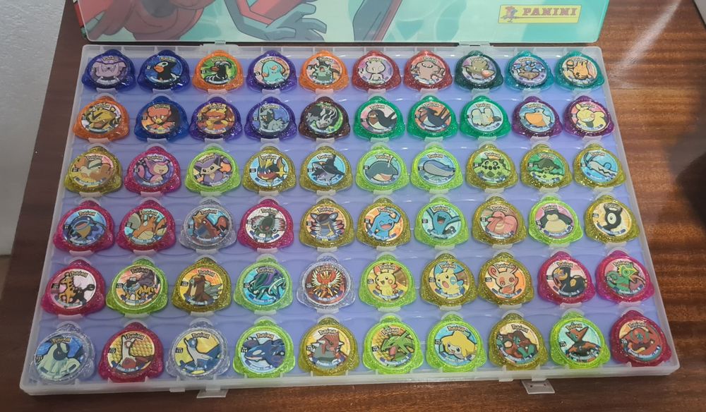 Colecção completa kraks pokemon