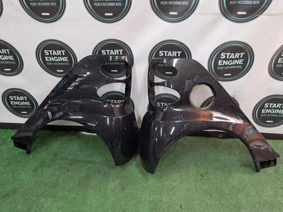 Guarda Lamas painel tras  Smart Fortwo 451