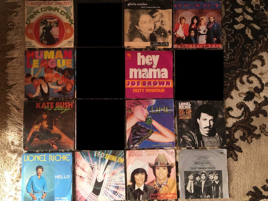 HITS dos 70's e 80's - VINIL - SINGLE