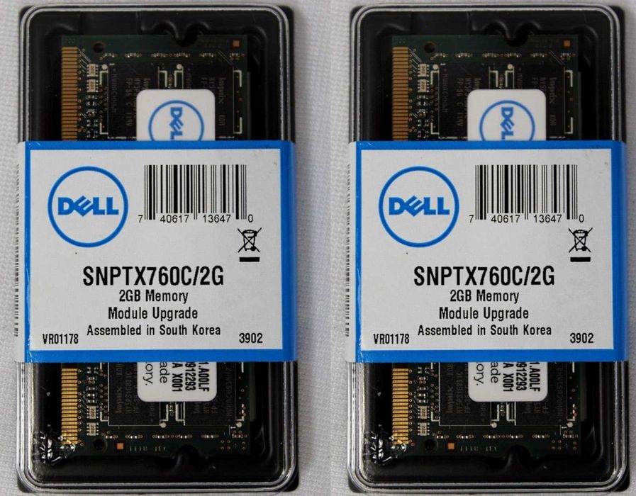 2+2 Gb PC2-6400s DELL, новая