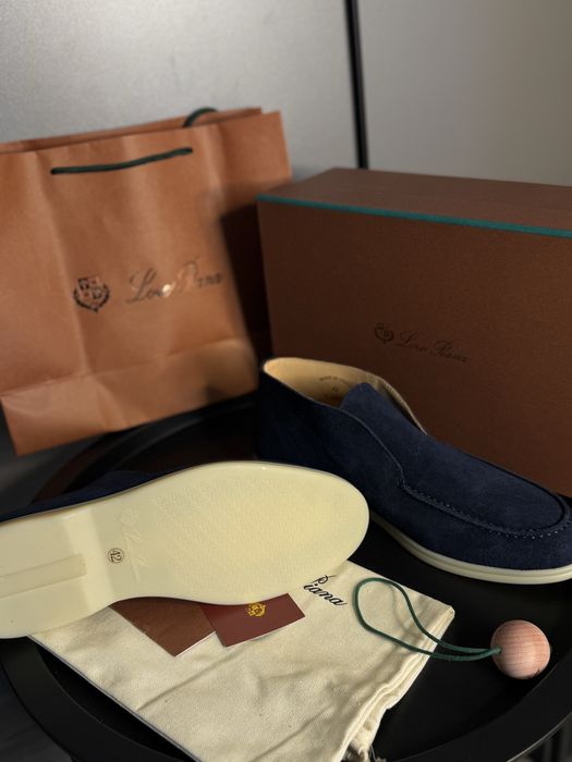 Лофери лоро пиана високі мужские лорики высокие ботинки синие lp