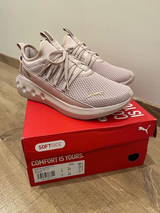 Buty sportowe Puma nowe, różowe rozm. 39