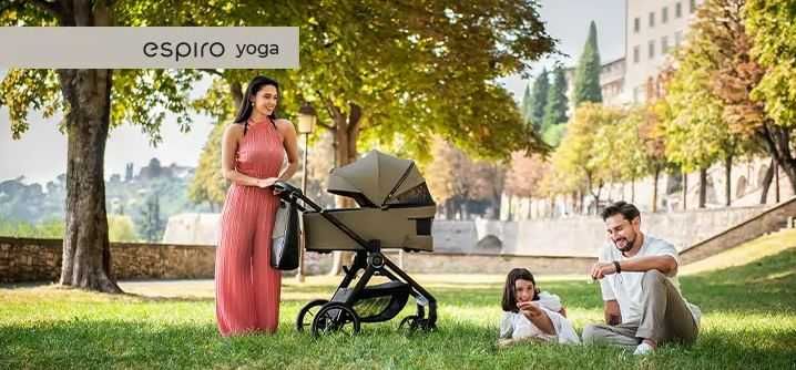 Wózek Espiro Yoga  zestaw kompletny promocja miesiąca