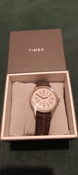 Timex indigloo pudełko,paragon