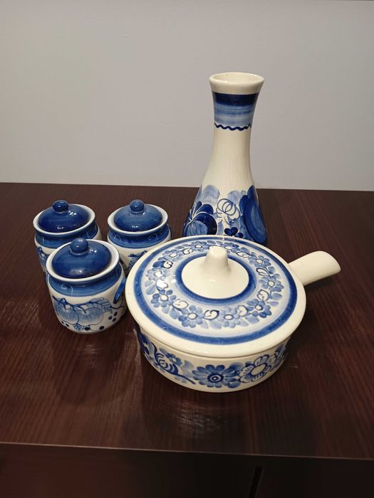 Komplet ceramiczny / Fajans /