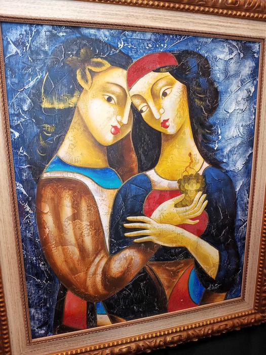 Quadro Óleo Sobre Tela H. Castor