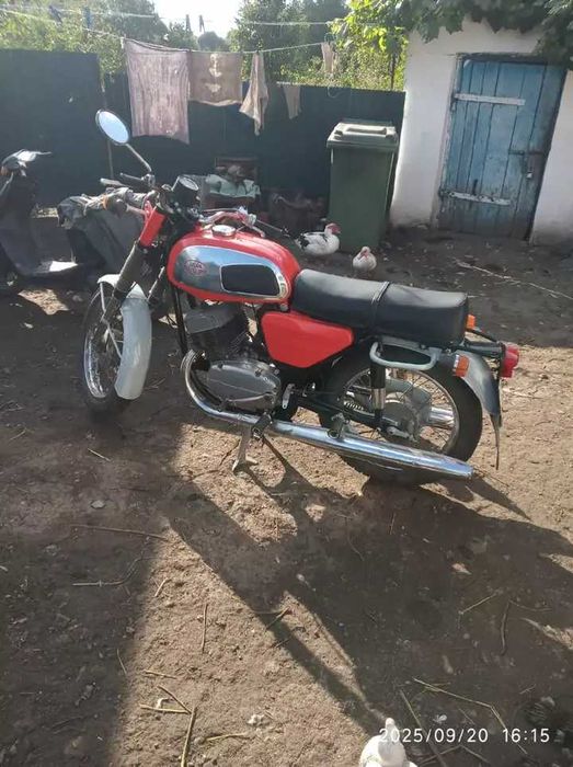 Мотоцикл ява634-7