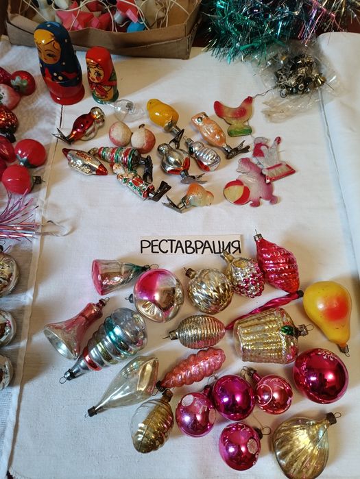 Новогодние игрушки гирлянда дождик 400гр