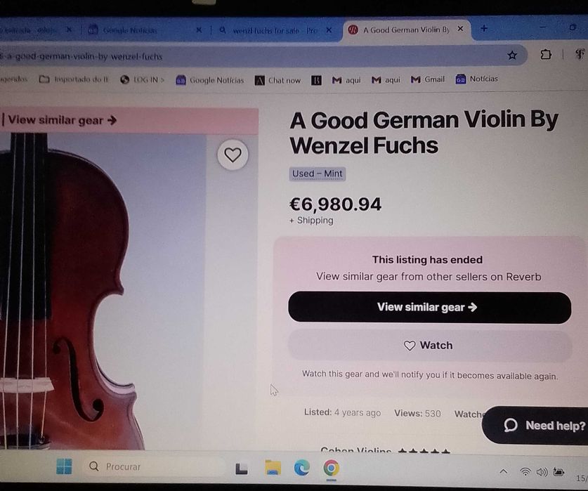 Bom violoncelo alemão, com certificado.