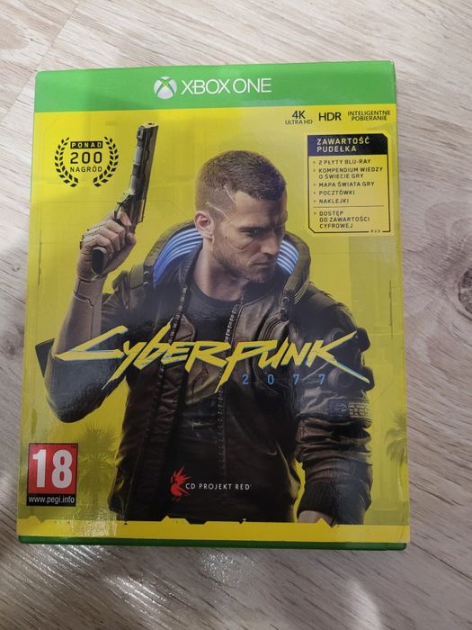 Cyberpunk 2077 xbox one pełny zestaw