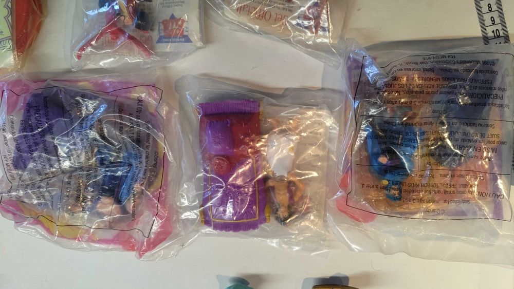 ALADDIN MCDONALD'S  1992 Burger King Disney аладін алладин хеппи мил
