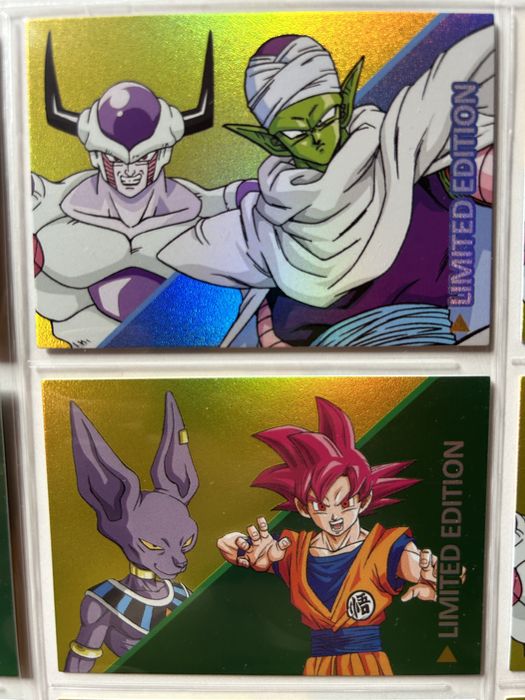 Dragon ball universal collection limited cards