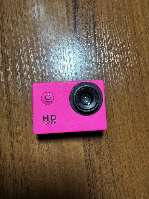 Рожева екшн-камера Full HD 1080P + Карта пам'яті SanDisk 32GB