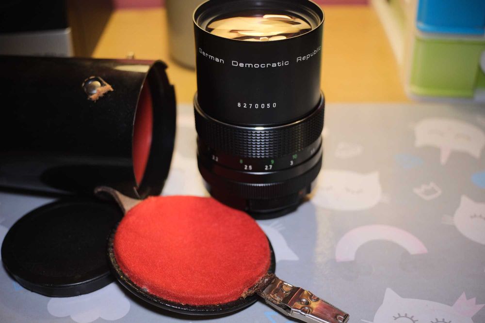 Obiektyw Pentacon Auto MC 135mm f2.8 M42