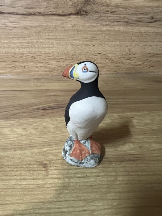 Вінтажна порцелянова фігурка тупика (Puffin) Highbank Porcelain, Scotland