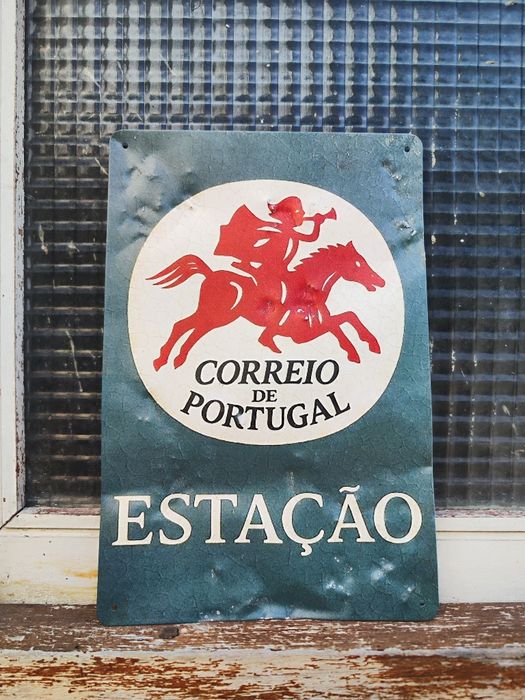 Placa Correios Estação