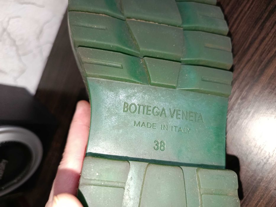 Кожаные Ботинки деми Bottega Veneta Италия 38р.